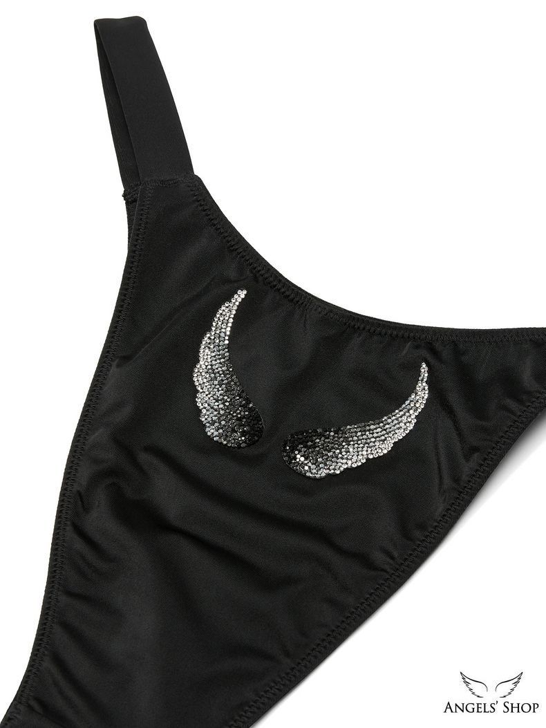 Трусики-бразиліани Angel Shine Strap Brazilian Panty