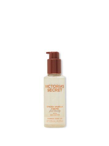 Масло для тела с шиммером Spiced Vanilla Creme Shimmer Victoria's Secret