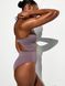 Купальник Beach Beads Cut-Out Cheeky One-Piece Swimsuit Victoria's Secret фиолетовый