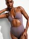 Купальник Beach Beads Cut-Out Cheeky One-Piece Swimsuit Victoria's Secret фиолетовый
